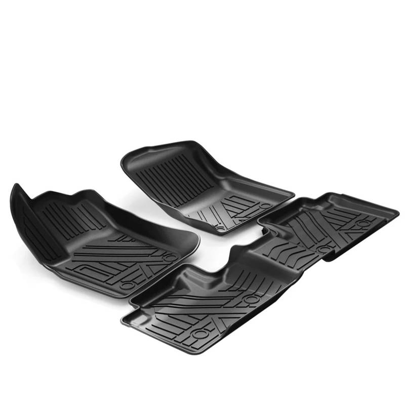 PENGNAQP Kompatibel mit Jeep für Grand für Cherokee 2011-2021 TPE-Auto-Fußmatten, wasserdichte Schutzgummi-Auto-Pad-Liner-Innenausstattung(Long Strip Buckle) von PENGNAQP