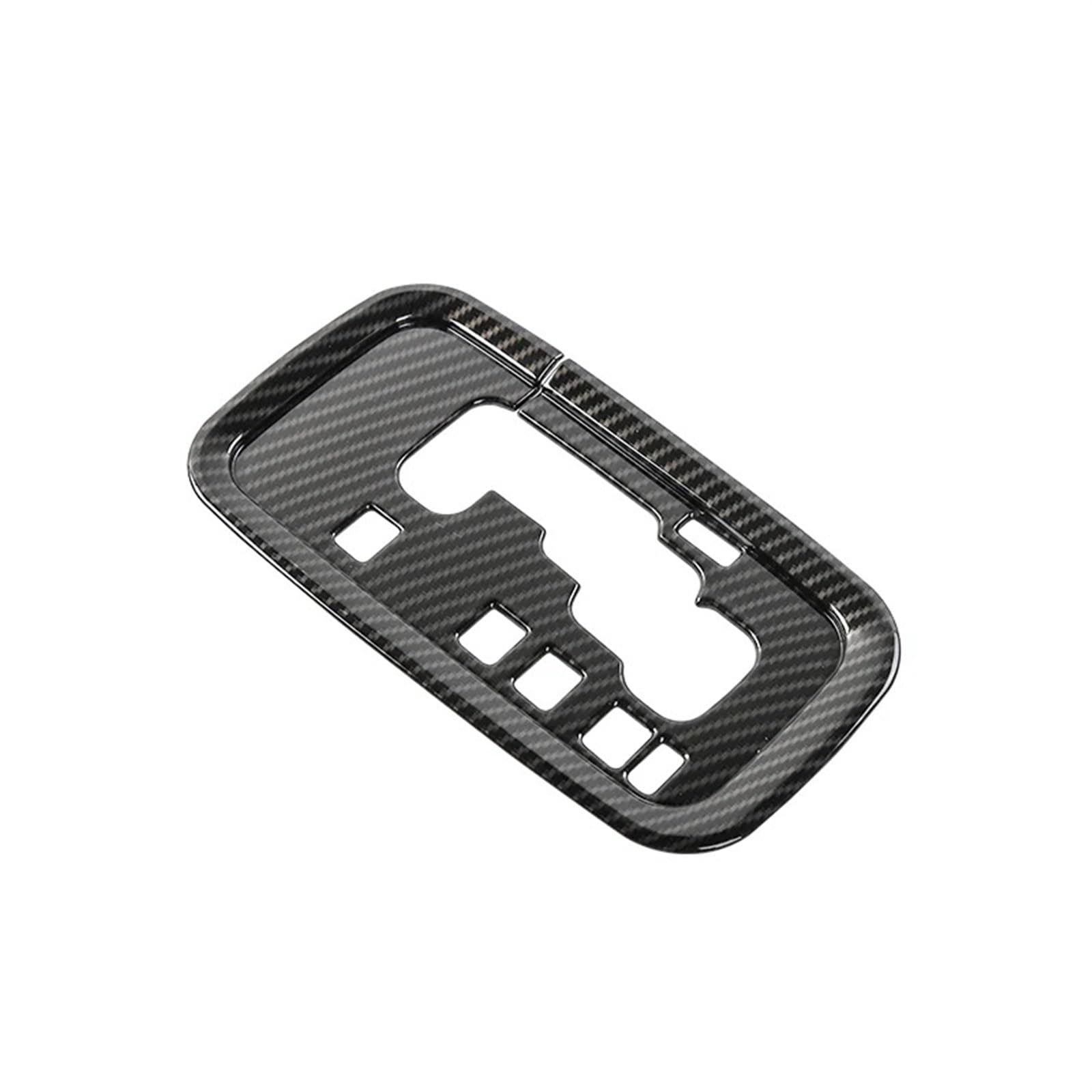 PENGNAQP Kompatibel mit Jeep für Wrangler JK 2011 2012 2013–2017, ABS-Auto-Schalttafel, Dekoration, Rahmenabdeckung, Aufkleber, Verkleidung, Innenzubehör Interieur-Zubehör(Carbon Fiber Grain) von PENGNAQP