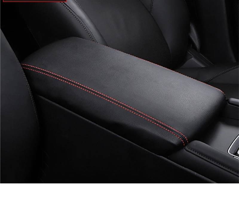 PENGNAQP Kompatibel mit Mazda 3 2019 2020 2021 2022 Auto-Mittelkonsolen-Armlehnen-Box-Abdeckung, dekorative Innenverkleidung, Auto-Dekorationszubehör Interieur-Zubehör(1) von PENGNAQP