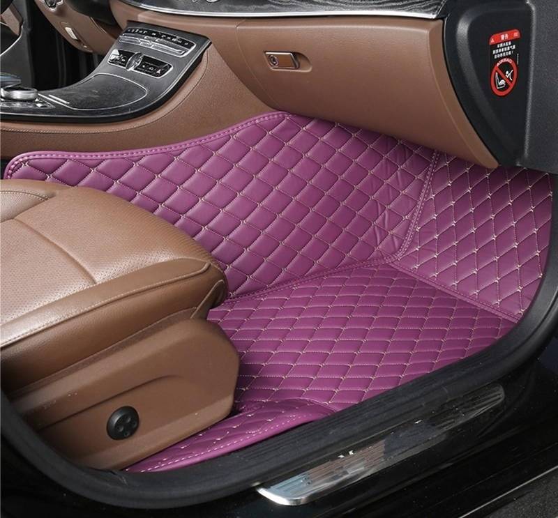 PENGNAQP Kompatibel mit Q7 4L 2006-2010 benutzerdefinierte PU-Auto-Fußmatten Innenteppiche Fußpolster 1 Stück(Passenger Mat-10) von PENGNAQP