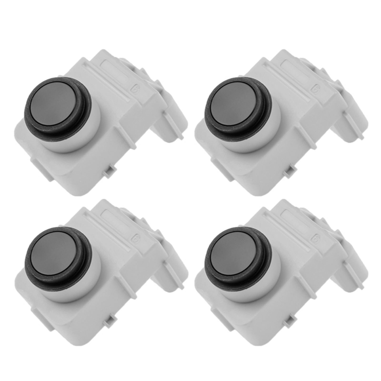 PENGNAQP PDC Abstandssensor 1/4 PCS Kompatibel mit Kia 957201R000 95720-1R000 Auto PDC Parksensor Parkradar Einparkhilfe Auto 957201R000(Black-4) von PENGNAQP