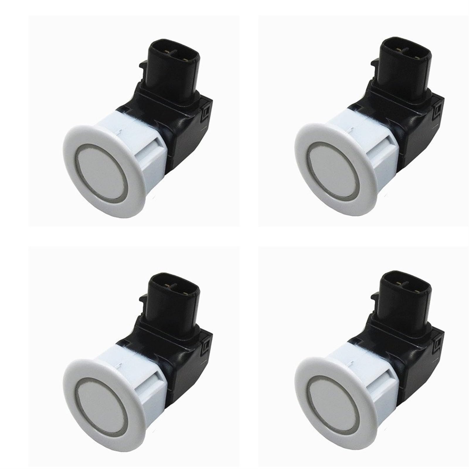 PENGNAQP PDC Abstandssensor 4PCS PDC Reverse Parkplatz Sensor 89341-30010 8934130010 Kompatibel Mit Toyota Für Crown Für Alphard Für Isis(White) von PENGNAQP