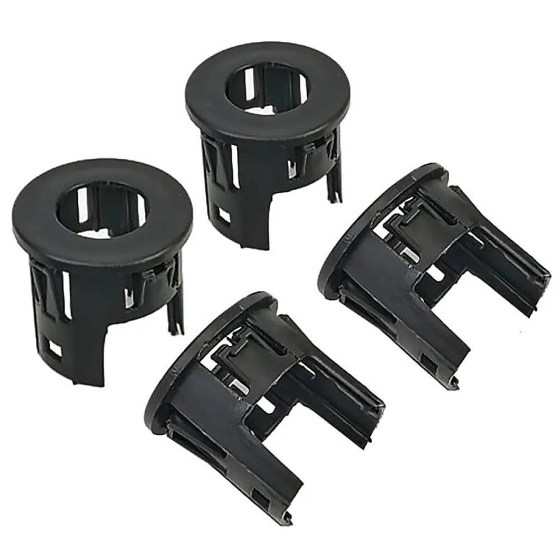 PENGNAQP PDC Abstandssensor 5LS52TZZAA Kompatibel Mit Dodge Für Ram 1500 2014-2018 Einparkhilfe Sensor Halterung Blenden ABS Ersatz Auto Zubehör(4Pcs) von PENGNAQP