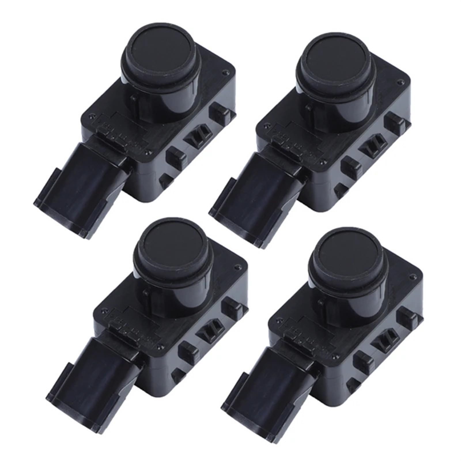 PENGNAQP PDC Abstandssensor 89341-K0060 89341K0060 Kompatibel Mit Toyota Für Camry 2020-2021 Für Sienna 2021 PDC Reverse Parkplatz Sensor 4 PCS(Black) von PENGNAQP