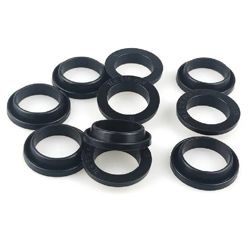 PENGNAQP PDC Abstandssensor Kompatibel mit Buick 68164661AA 7L6919659 9650935277 PDC Parktronic Sensor Dichtung O-Ring Gummi(10PCS) von PENGNAQP