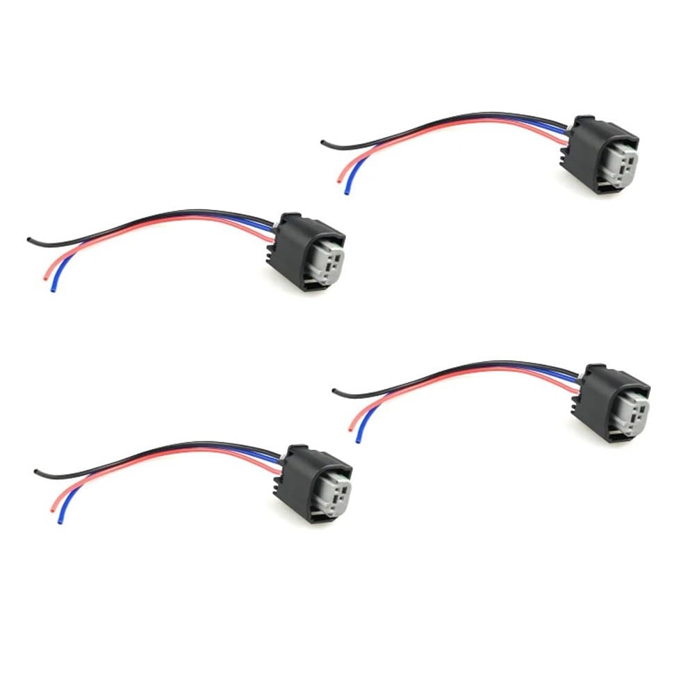 PENGNAQP PDC Abstandssensor Kompatibel mit Peugeot für 307 308 308CC 308SW 2-967642-1 4B0972883A DJ7033Y-0.6-21 Parksensor-Anschluss(4pcs) von PENGNAQP