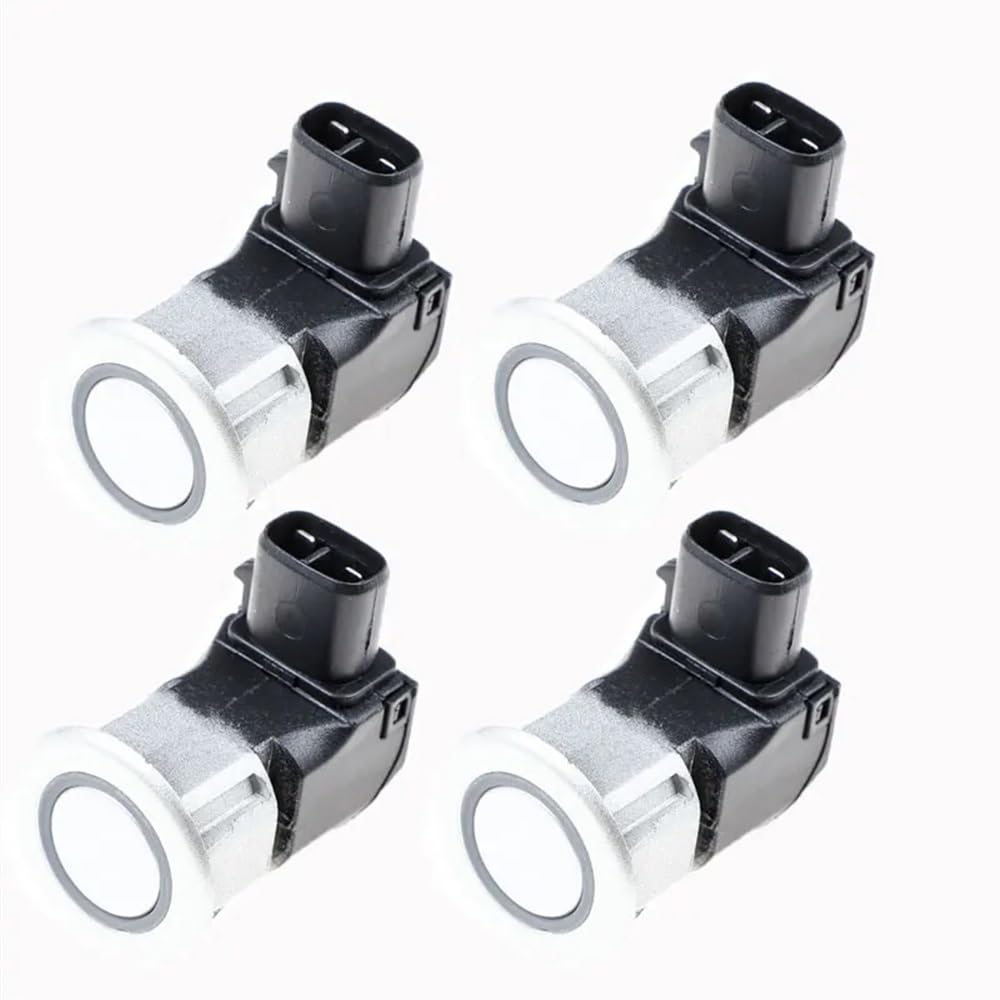 PENGNAQP PDC Abstandssensor Kompatibel mit Toyota für Alphard 2002-2008 PDC Parksensor Auto Umkehrradar 89341-58010 8934158010(4PCS Silver) von PENGNAQP