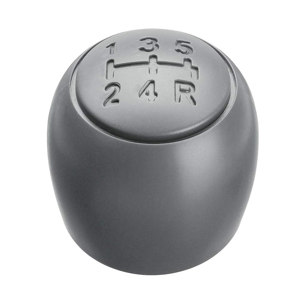 PENGNAQP Schalthebel Schaltknauf Kompatibel mit FIAT für Panda 2003-2012 5-Gang-Auto-Schaltknauf Hebel Stift Stick Gaitor Stiefelabdeckung(Gear knob) von PENGNAQP