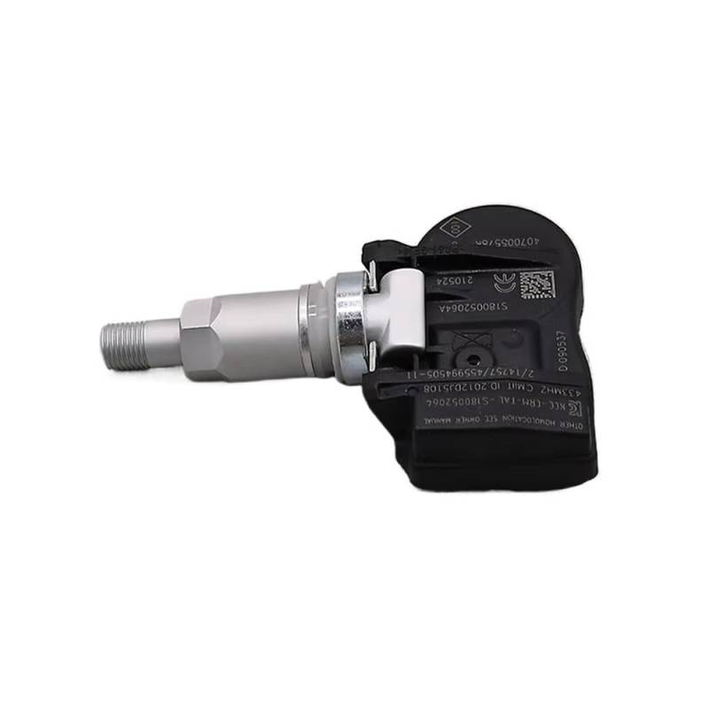 PENGNAQP Sensor für Reifendruck Kompatibel Mit Megane II Für Scenic II 2003 2004 2005 2006 2007 2008 2009 2010 Reifendruckkontrollsensor TPMS S120123006F 40700-5578R5(1pcs) von PENGNAQP