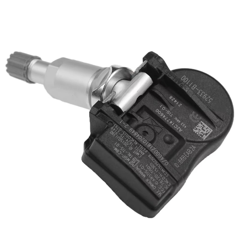 PENGNAQP Sensor für Reifendruck Kompatibel mit Hyundai für Accent 2015 2016 2017 2018 2019 52933-B1100 52933-2J100 52933B1100 TPMS Reifendrucksensor(1pcs) von PENGNAQP