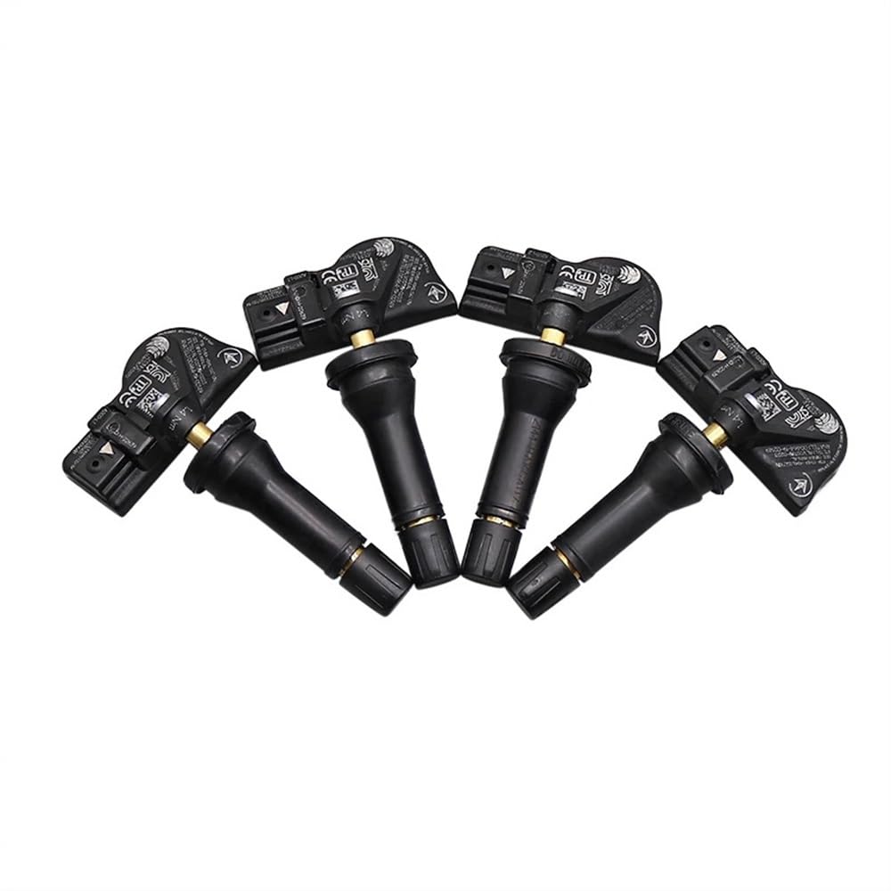 PENGNAQP Sensor für Reifendruck Kompatibel mit Jeep für Grand für Cherokee 2022 2023 2024 TPMS Reifendrucksensor Autozubehör 68339096AB(4pcs) von PENGNAQP