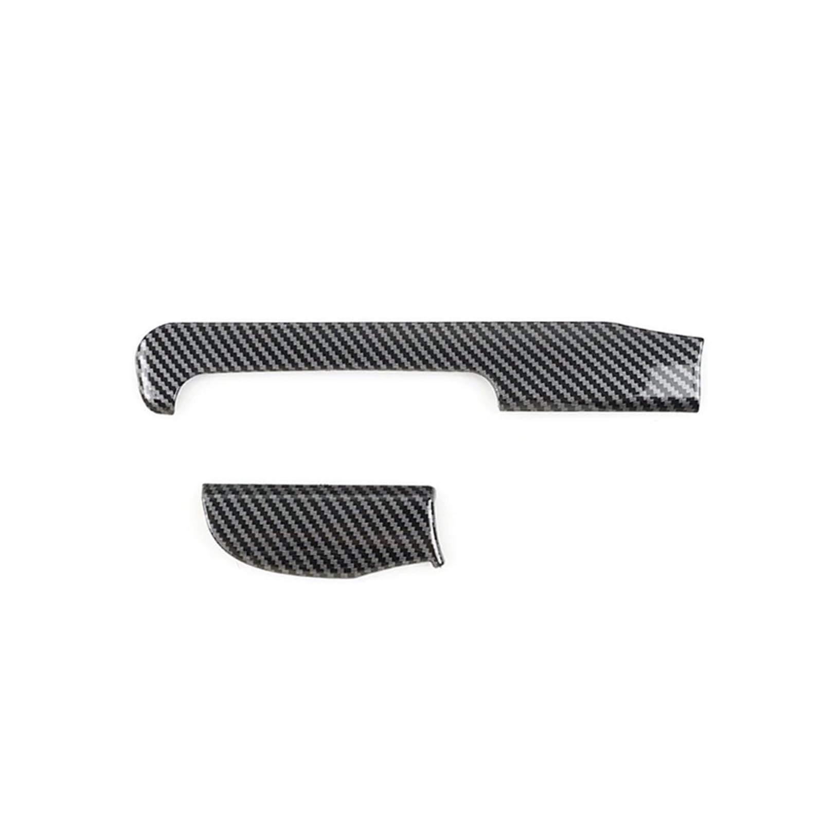 Armaturenbrett-Abdeckung Für VW Für Golf 6 MK6 Für GTI 2008-2013 Auto ABS Carbon Fiber Center Console Dashboard Panel Streifen Abdeckung Trim Innen Zubehör Mittelkonsolen-Abdeckung(A) von PEPKWELYCB