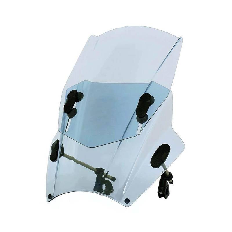 Moto Windschild Für 700CL-X Für CLX700 Für CLX 700 Für 700CLX Einstellbare Motorrad Windschutzscheibe Windschutzscheibe Abdeckungen Bildschirm Motorräder Deflektor Windschutz Motorrad Windschild(Trans von PEPKWELYCB