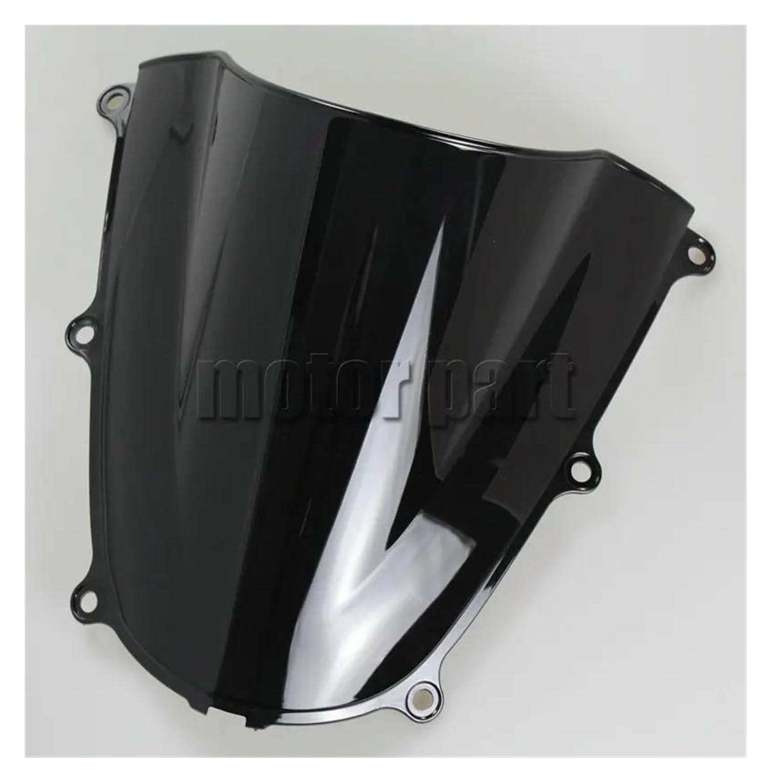 Moto Windschild Für CBR600RR Für F5 Für CBR600 Für RR 2005 2006 Motorrad ABS Kunststoff Windschutzscheibe Windschutzscheibe Deflektoren Windschutz Motorrad Windschild(Black) von PEPKWELYCB