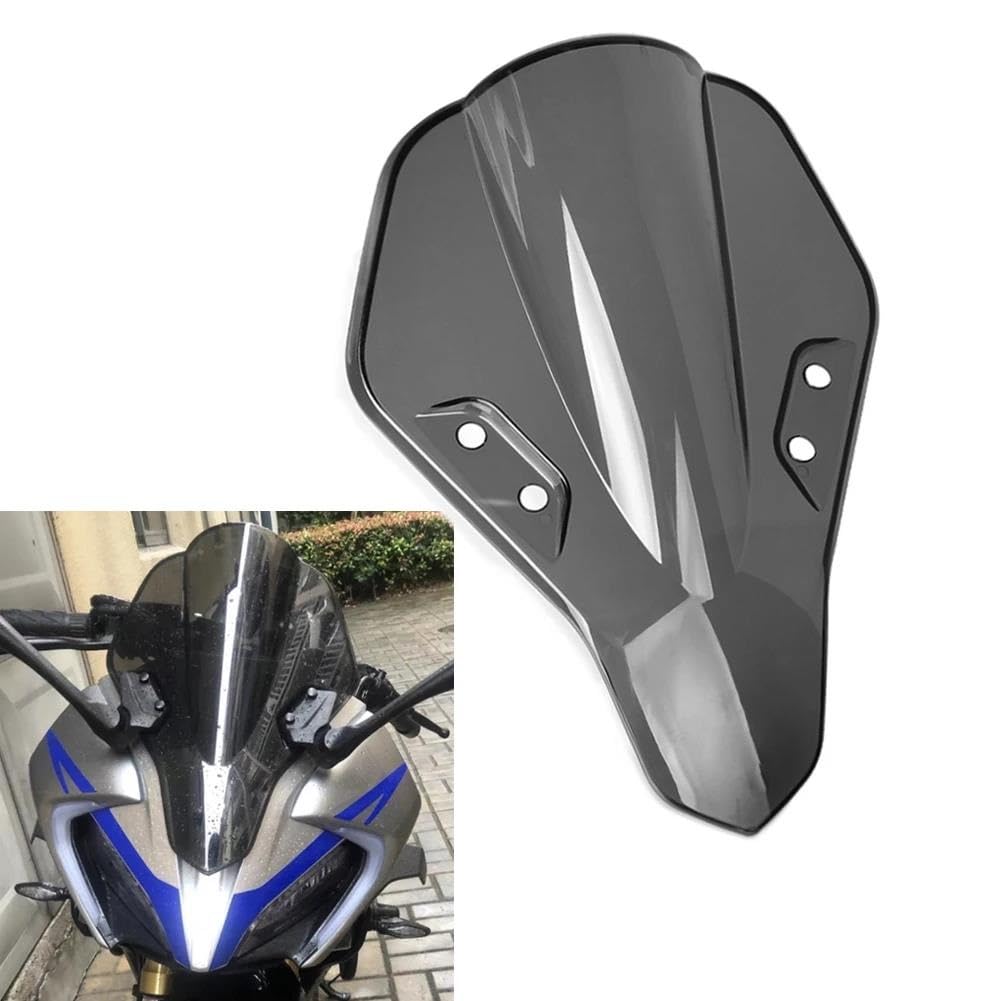 Moto Windschild Für CFMOTO Für 250SR Für 300SR Für MY22 2019 2020 2011 2022Motorrad Frontscheibe Windschutz Windschutz Motorrad Windschild(Grey) von PEPKWELYCB