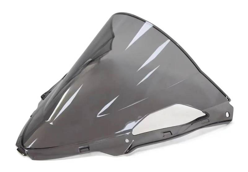 Moto Windschild Für Kawasaki Für Ninja 636 Für ZX6R Für ZX 6 R ZX 6R Für ZX-6R 2024 Motorrad Windschutzscheibe Bildschirm Windabweiser Double Bubble Windschutzscheibe Windschutz Motorrad Windschild(GR von PEPKWELYCB