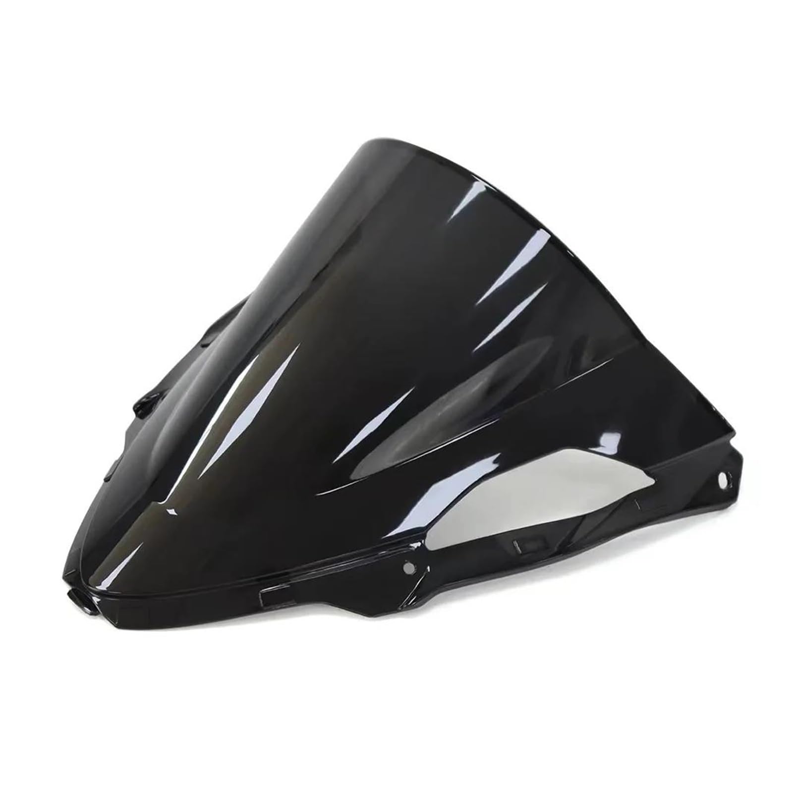 Moto Windschild Für Kawasaki Für Ninja 636 Für ZX6R Für ZX 6 R ZX 6R Für ZX-6R 2024 Motorrad Windschutzscheibe Bildschirm Windabweiser Double Bubble Windschutzscheibe Windschutz Motorrad Windschild(Bl von PEPKWELYCB