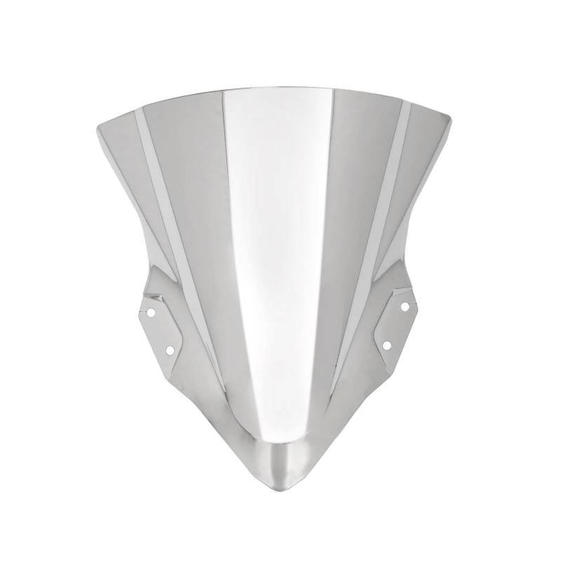 Moto Windschild Für Kawasaki Für Ninja Für 400 2018 2019 2020 2021 2022 ABS Kunststoff Motorrad Windschutzscheibe Windschutzscheibe Motorrad Zubehör Windschutz Motorrad Windschild(Chrome) von PEPKWELYCB