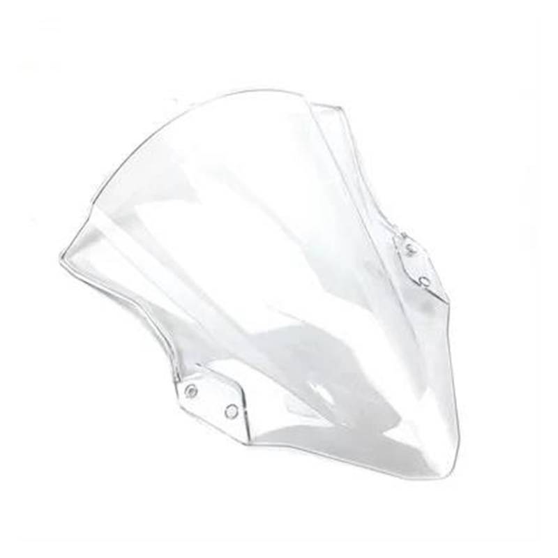 Moto Windschild Für Kawasaki Für Ninja Für 400 Für 250 Ninja400 Für Ninja250 2018 2019 Motorrad Kunststoff Windschutzscheibe Schallwand Windabweiser Windschutz Motorrad Windschild(Clear) von PEPKWELYCB