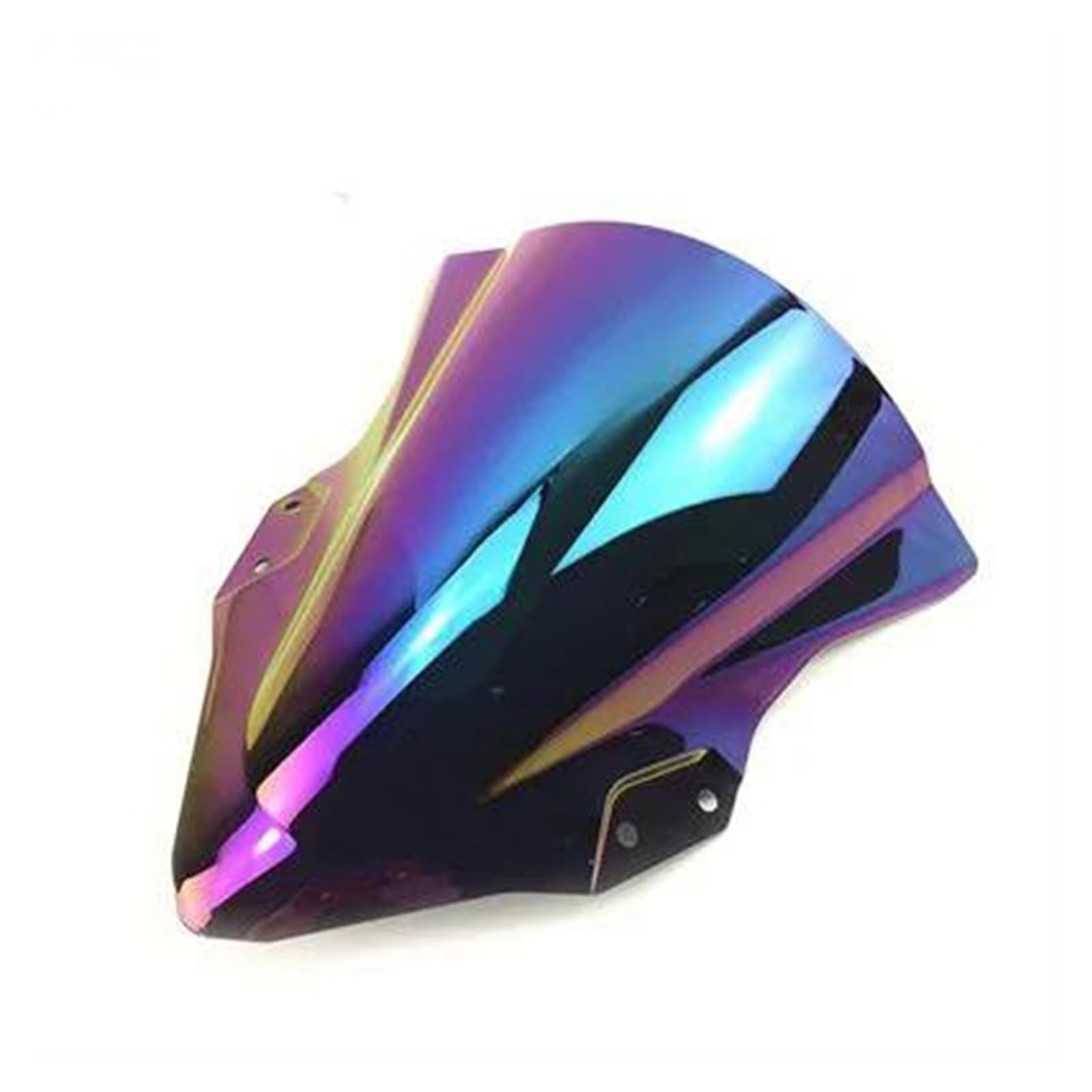 Moto Windschild Für Kawasaki Für Ninja Für 400 Für 250 Ninja400 Für Ninja250 2018 2019 Motorrad Kunststoff Windschutzscheibe Schallwand Windabweiser Windschutz Motorrad Windschild(Clear iruidium) von PEPKWELYCB