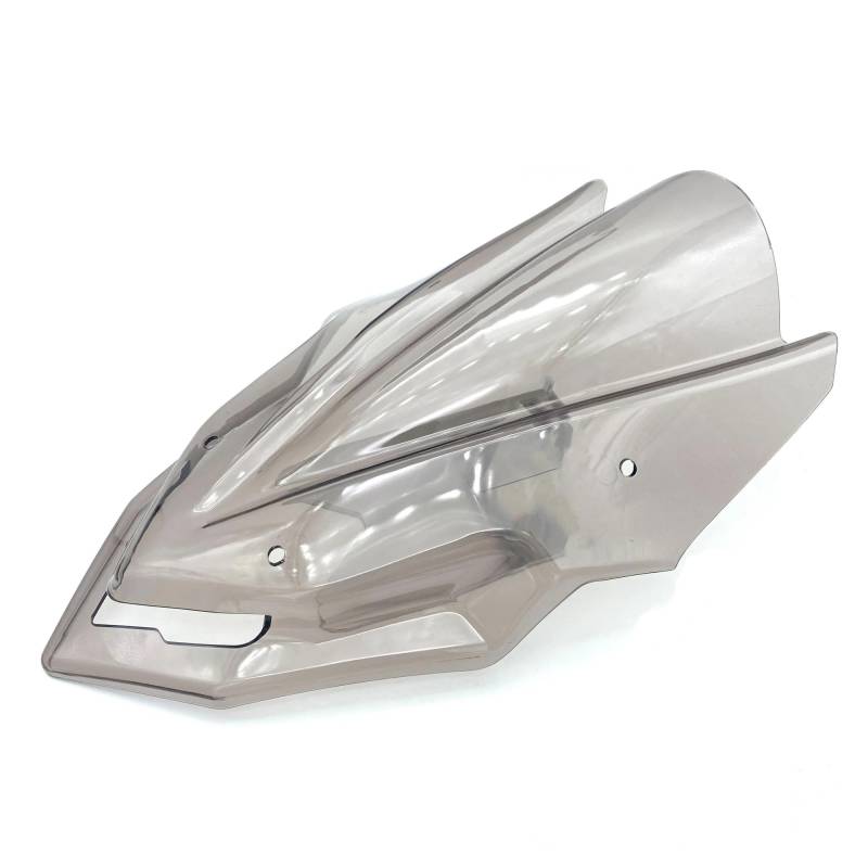 Moto Windschild Für Kawasaki Für Z900 Für Z Für 900 2017 2018 2019 Windschutzscheibe ABS Motorrad Windschutzscheibe Deflektor Double Bubble Windschutz Schild Windschutz Motorrad Windschild(Smoke) von PEPKWELYCB