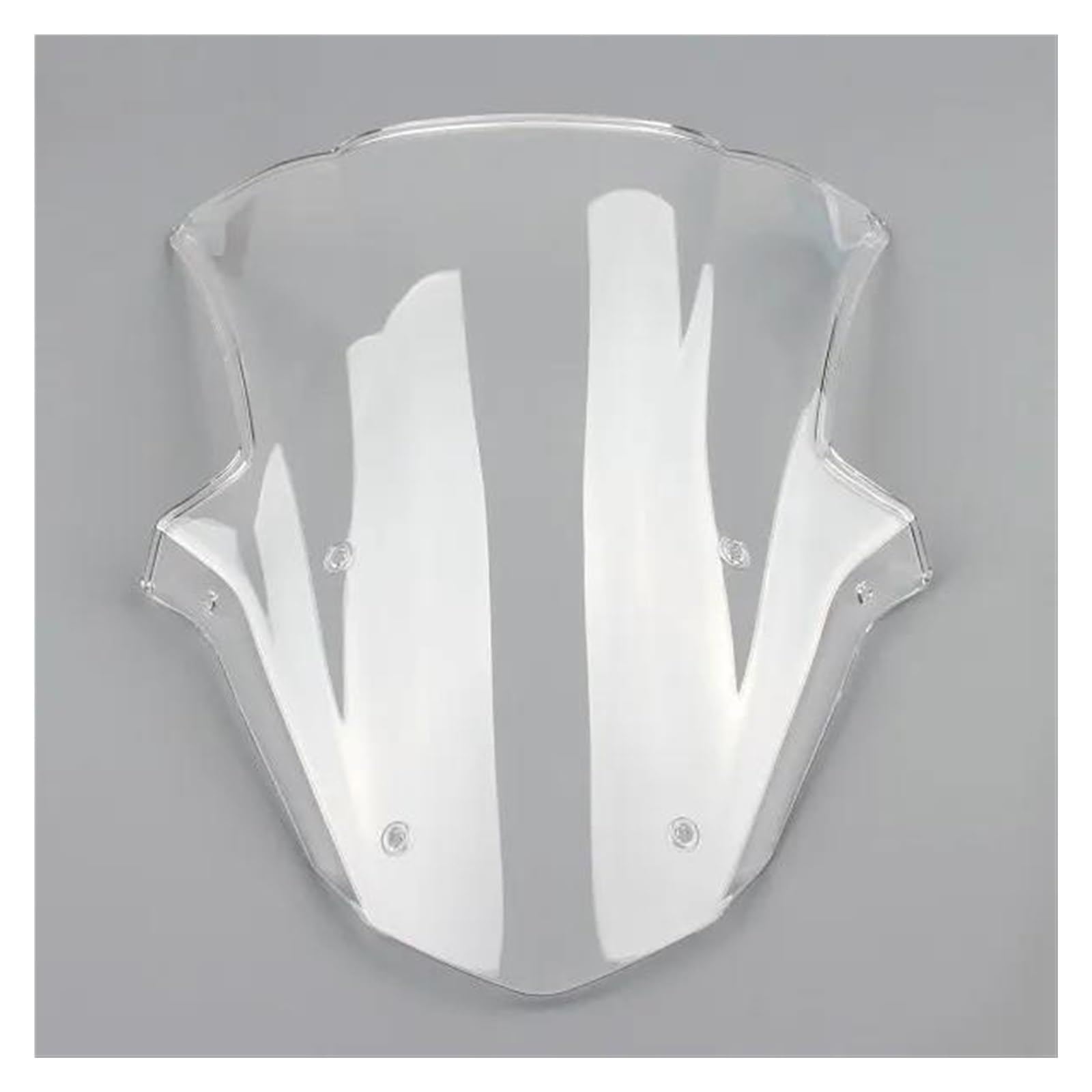 Moto Windschild Für Kawasaki Für ZX10R Für ZX Für 10R 2011 2012 2013 2014 2015 Windschutzscheibe Windschutz Double Bubble Motorradzubehör Windschutz Motorrad Windschild(Clear) von PEPKWELYCB