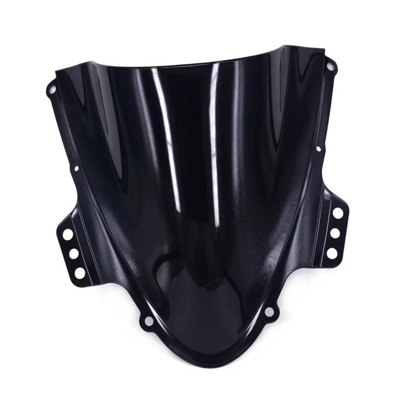 Moto Windschild Für Suzuki Modelle Deflektor Schwarz Motorrad Frontscheibe Windschutz Winddicht Double Bubble ABS Windschutz Motorrad Windschild(GSXR600 750 K6 06-07) von PEPKWELYCB