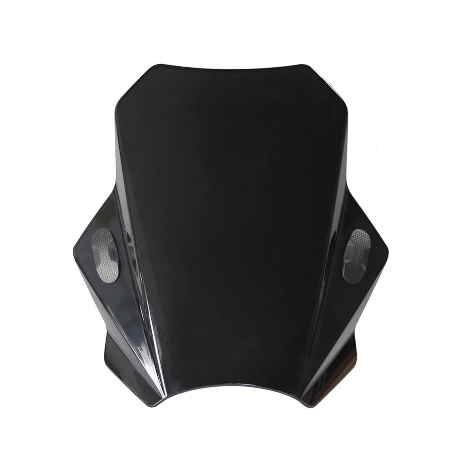 Moto Windschild Für Suzuki Universal Motorrad Windschutzscheibe Windschutzscheibe Deckt Bildschirm Rauch Objektiv Motorräder Deflektor Windschutz Motorrad Windschild(Black) von PEPKWELYCB