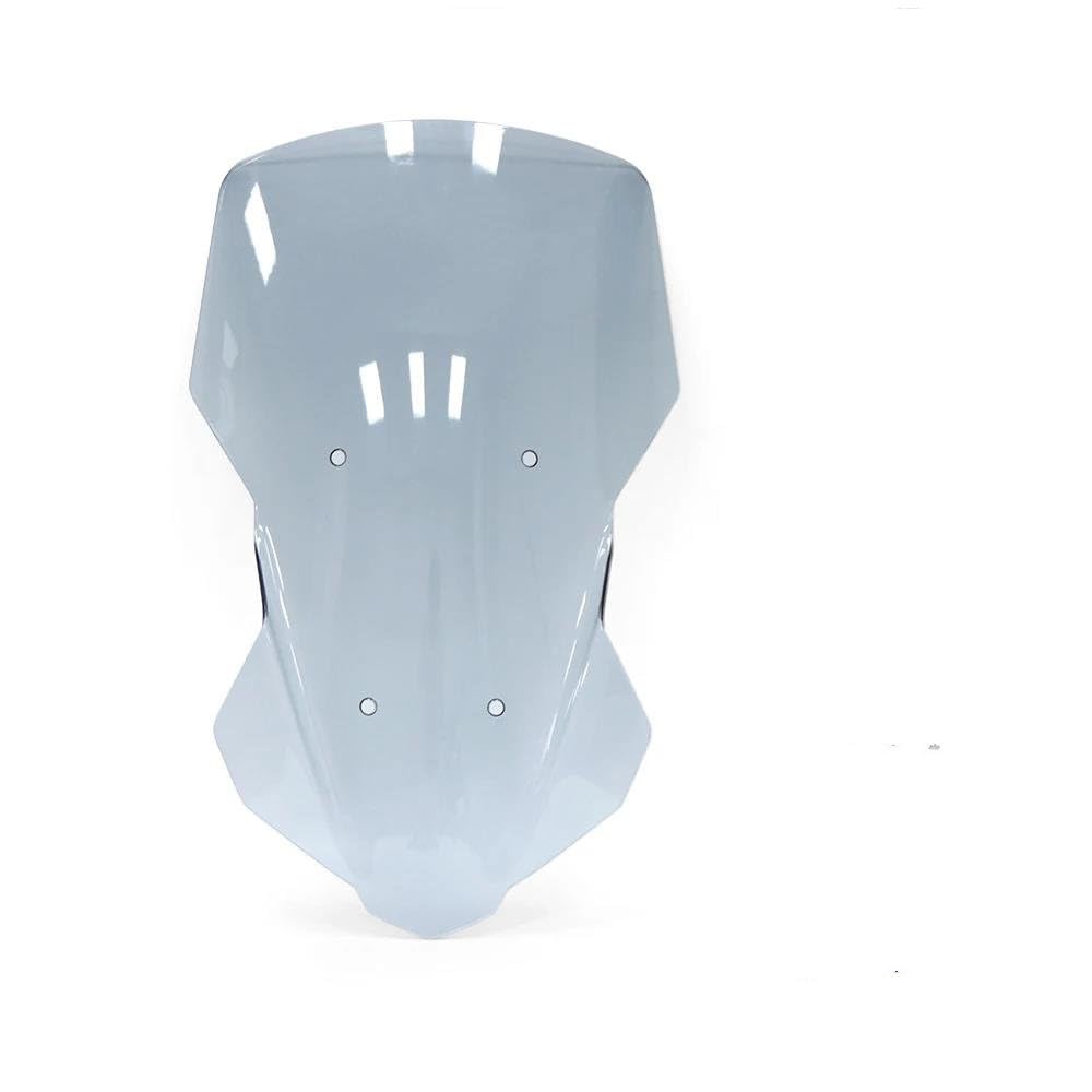 Moto Windschild Für TRACER700 Für Tracer700 2020 2022 Windschutzscheibe Windabweiser Bildschirm Visier Glas Front Windschutz Motorrad Windschild(Transparent) von PEPKWELYCB