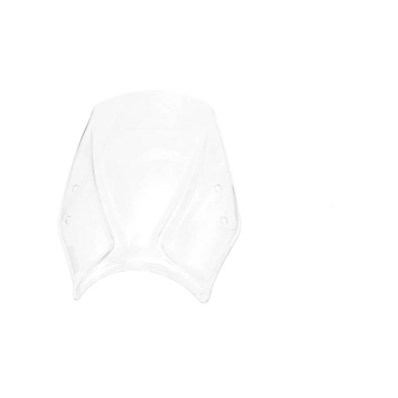 Moto Windschild Für Trident Für Trident 660 Für Trident660 2021 2022 Motorrad Windschutzscheibe Zubehör Windschutzscheibe Schallwand Luft Windabweiser Windschutz Motorrad Windschild(Transparent) von PEPKWELYCB