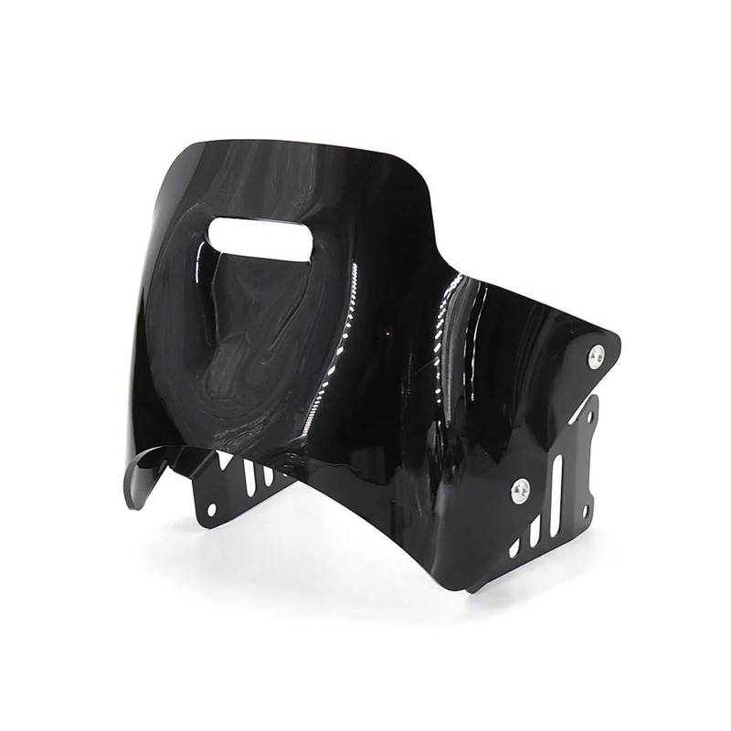 Moto Windschild Für XSR Für 900 Für Xsr900 Für XSR900 2022 2023 Windschutzscheibe Windschutz Motorradzubehör Windabweiser Fliegengitter Mit Halterung Windschutz Motorrad Windschild(Black) von PEPKWELYCB