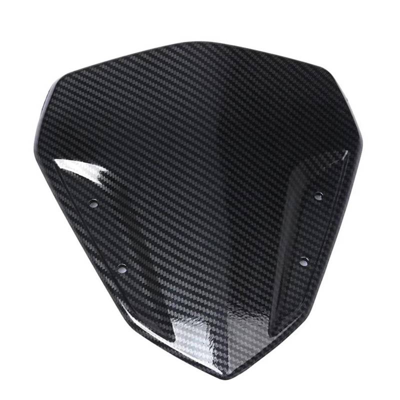 Moto Windschild for AEROX155 for NVX155 Motorcycle Windscreen Windshield Covers Screen Motorbikes Deflector Accessories Carbon Fiber Look Windschutz Motorrad Windschild von PEPKWELYCB