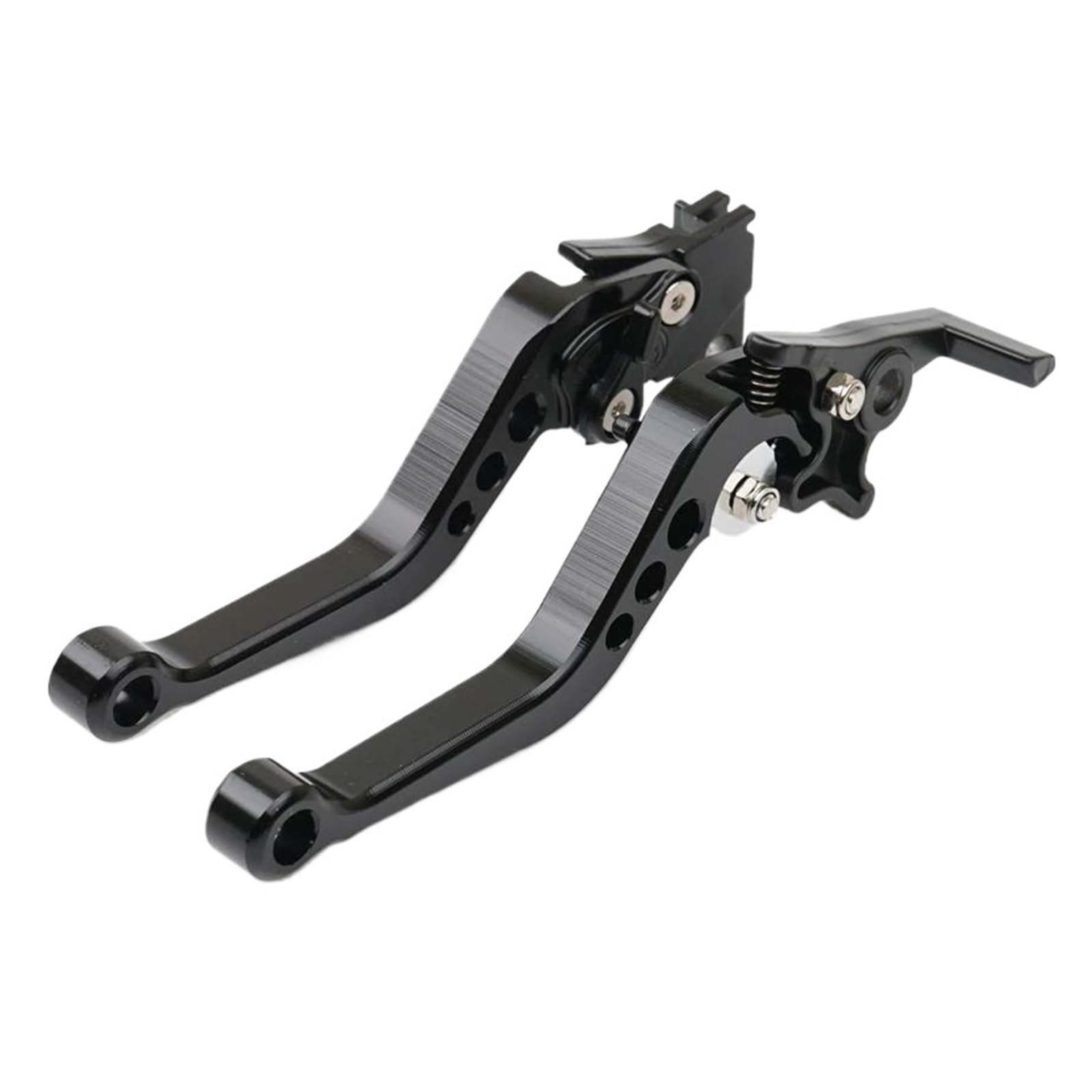 Motorrad Bremsgriff Für Motorräder Roller Fahrrad Für GY6 Scheibenbremshebel Links Trommel Kupplung Einstellbar 6X CNC Universal Aluminium Motorrad Handhebel Motorräder Kupplunghebel(3) von PEPKWELYCB