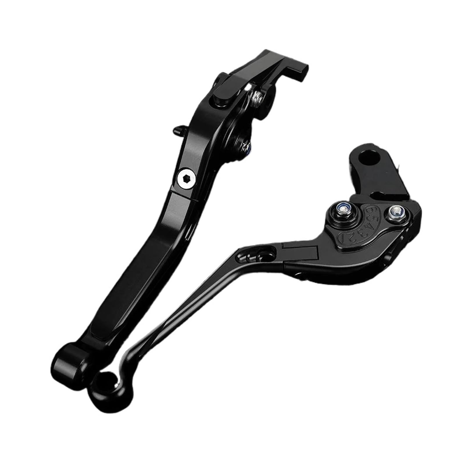 Motorrad Bremsgriff Für XT 600 E Für XT600 E 1990-2000 2001 2002 2003 Motorradzubehör CNC-Verstellbarer, Faltbarer, Ausziehbarer Bremskupplungshebelgriff Motorräder Kupplunghebel(17) von PEPKWELYCB