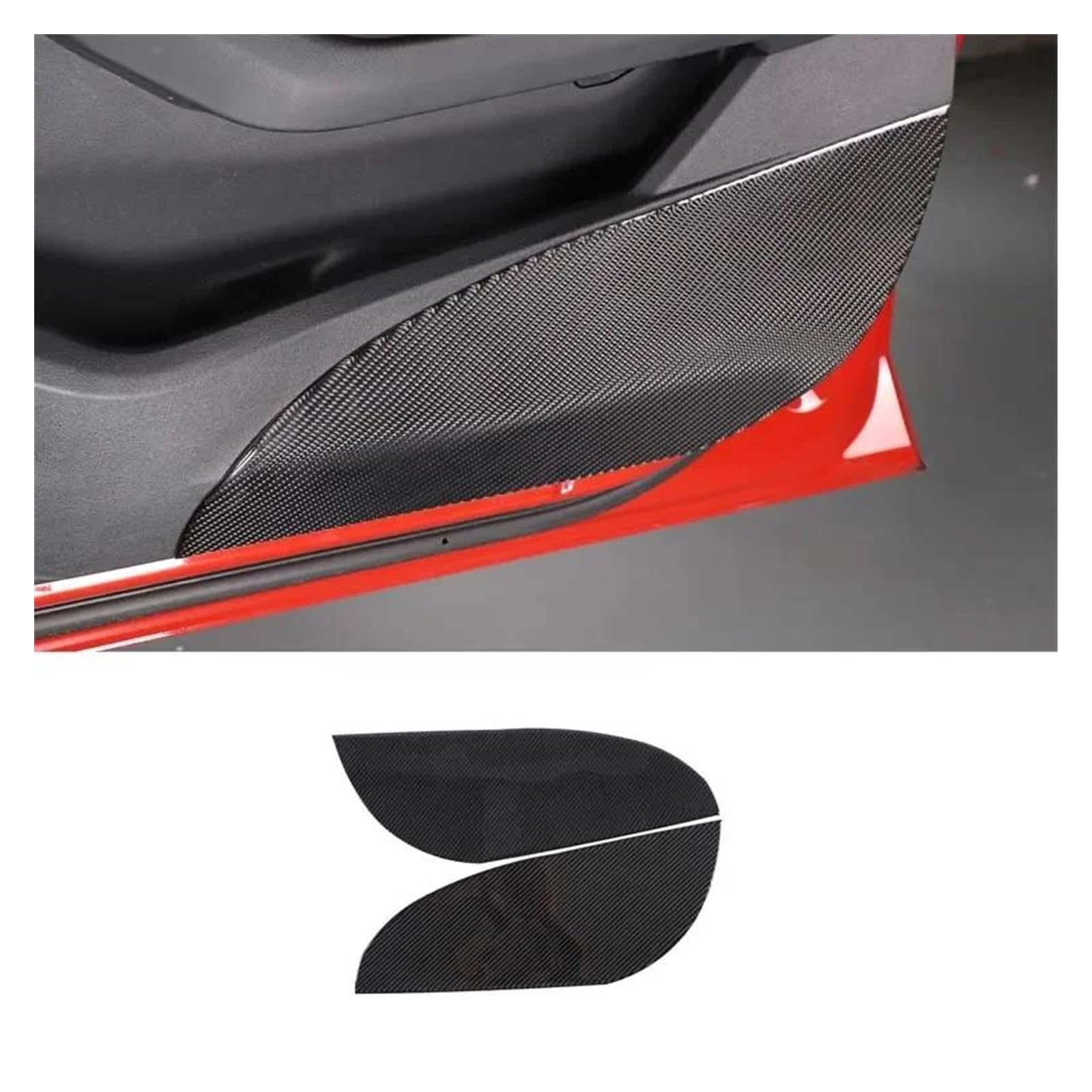 Panel Control Frame Trim Für 2 Serie Für F44 2020-2022 2023 Auto Mittelkonsole Schalthebel Panel Innen Türgriff Abdeckung Trim Aufkleber Innen Kit Auto Zubehör Interieur Zubehör(Style 2) von PEPKWELYCB