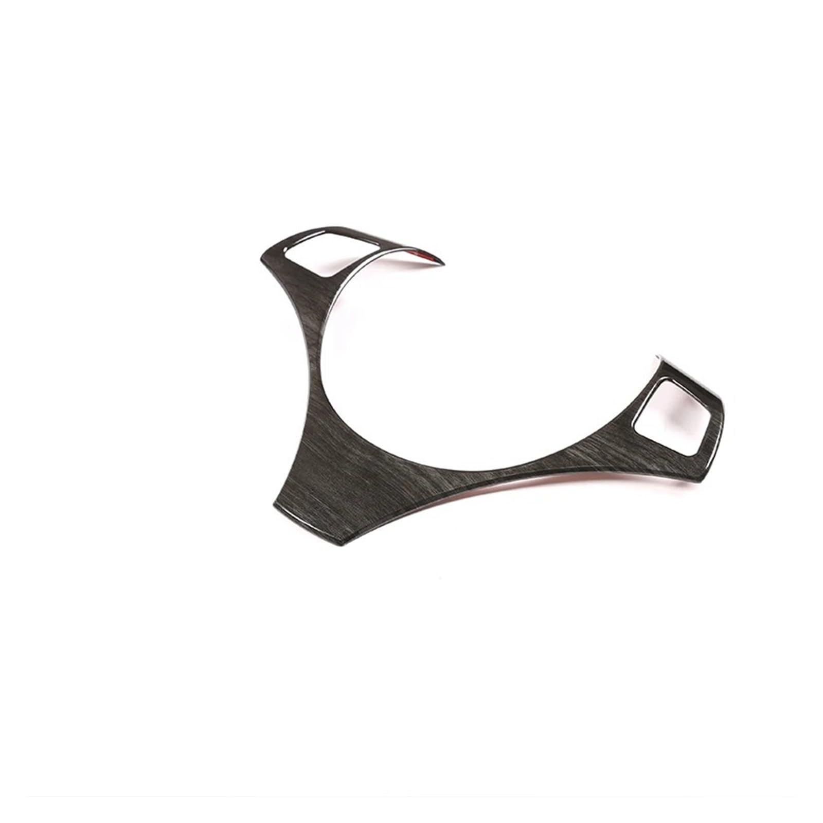 Panel Control Frame Trim Für 3 Serie Für E90 Für E90 Für E92 2005-2009 2010 2011 2012 ABS Carbon Faser Für Stil Auto Lenkrad Dekoration Trim Zubehör Interieur Zubehör(Black Wood Grain) von PEPKWELYCB