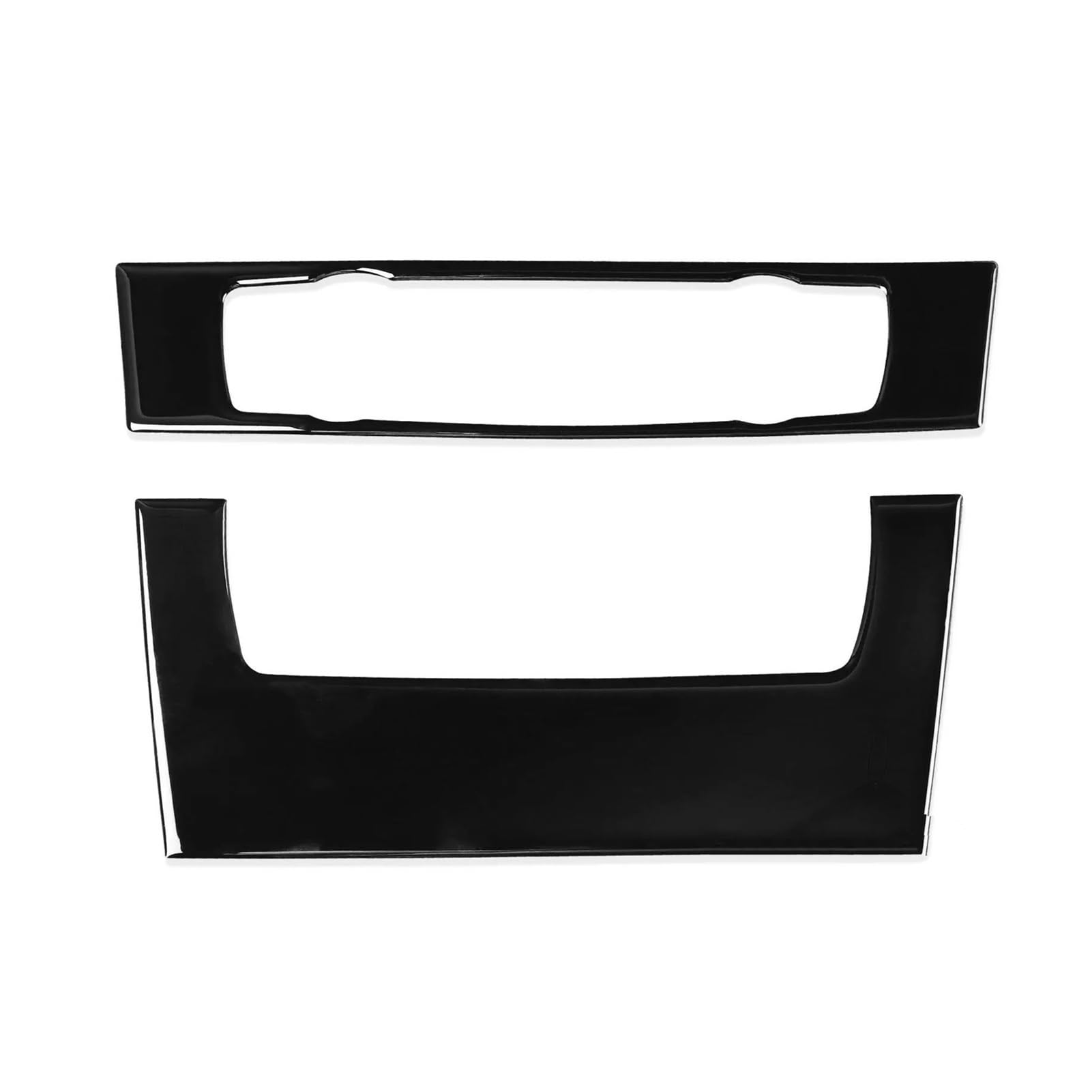 Panel Control Frame Trim Für 3 Serie Für E90 Für E92 2005-2011 2012 Klavier Schwarz Klimaanlage CD Bedienfeld Kunststoff Abdeckung Auto Innen Zubehör Aufkleber Interieur Zubehör(B) von PEPKWELYCB