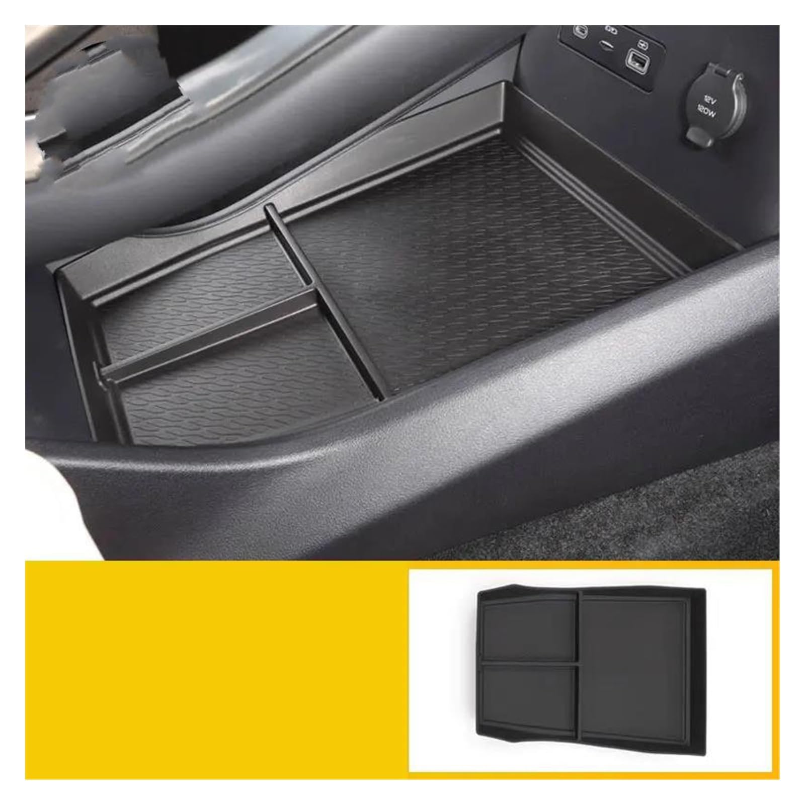 Panel Control Frame Trim Für BYD Für L EV 2024 2025 Auto Für Styling Center Konsole Organizer Lagerung Innen Armlehne Lagerung Box Auto Geändert Zubehör Interieur Zubehör(C) von PEPKWELYCB