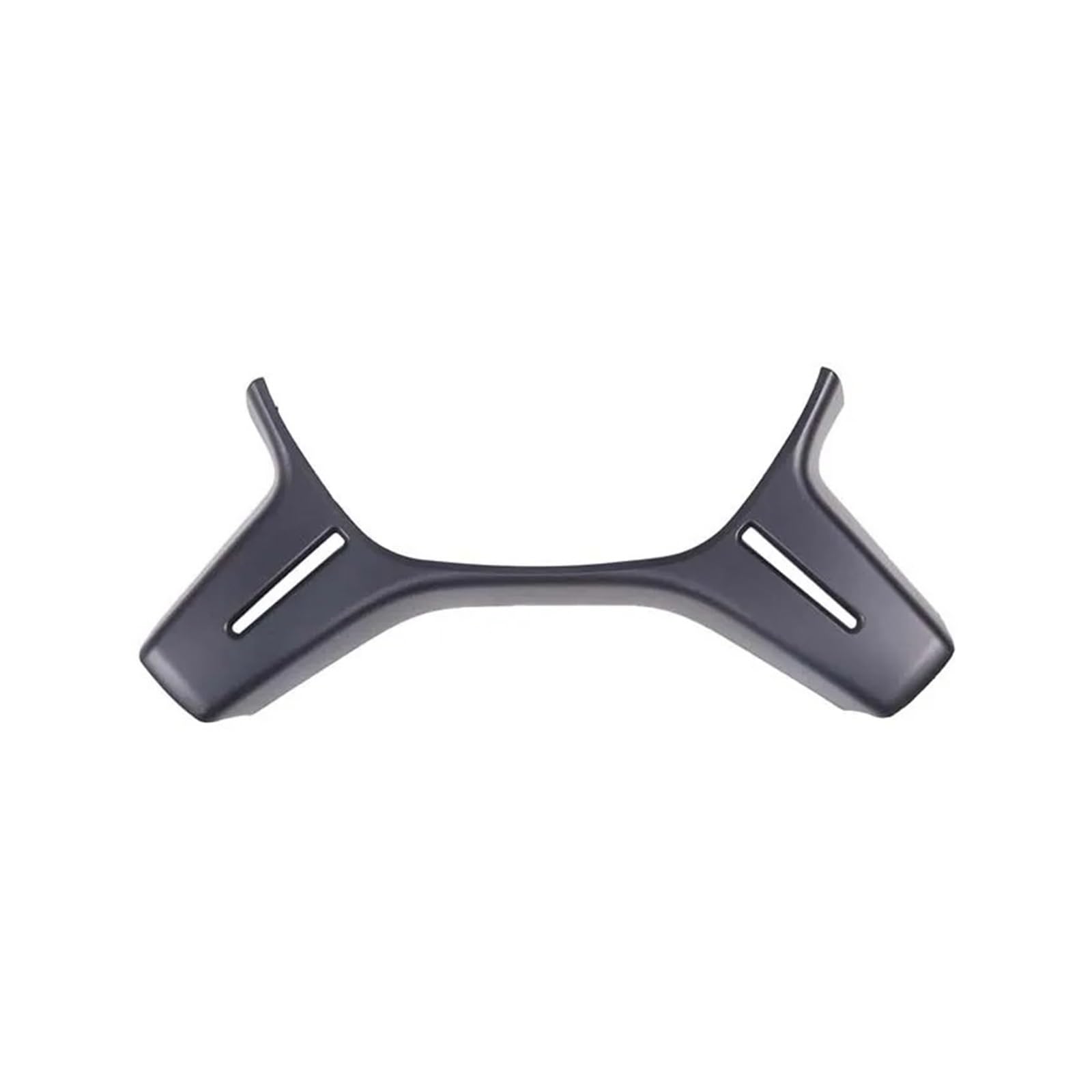 Panel Control Frame Trim Für Benz Für E Klasse Für W204 Für W212 Für C180 Für C200 Für X166 Für W166 ABS Carbon Faser Lenkrad Trim Dekor Aufkleber Auto Interieur Zubehör(Matt Black) von PEPKWELYCB