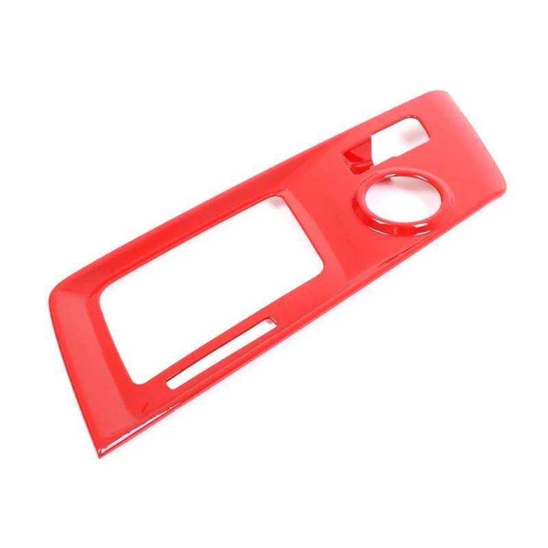 Panel Control Frame Trim Für Chevrolet Für Corvette Für C7 2014-2018 2019 ABS Carbon Faser Für Stil Auto Mittelkonsole Gangschaltung Panel Rahmen Abdeckung Trim Zubehör Interieur Zubehör(Red) von PEPKWELYCB