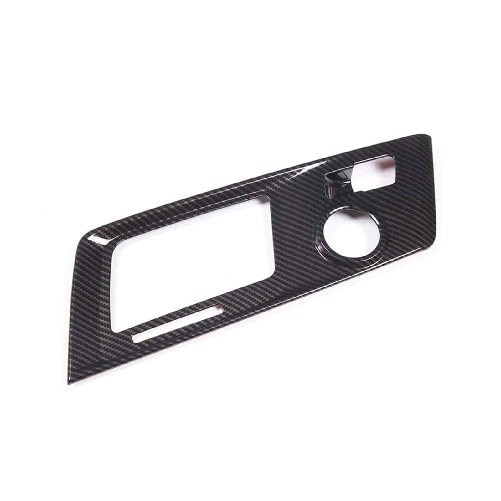 Panel Control Frame Trim Für Chevrolet Für Corvette Für C7 2014-2018 2019 ABS Carbon Faser Für Stil Auto Mittelkonsole Getriebe Shift Panel Rahmen Abdeckung Trim Zubehör Interieur Zubehör(Carbon Fiber von PEPKWELYCB