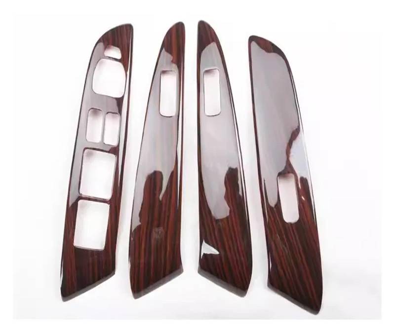 Panel Control Frame Trim Für Hyundai Für IX35 Für IX 35 2010 2011 2012 Auto Tür Armlehne Fensterheber Schalter Panel Abdeckung Trim Innen Auto Für Styling Interieur Zubehör(A Wood Grain Color) von PEPKWELYCB