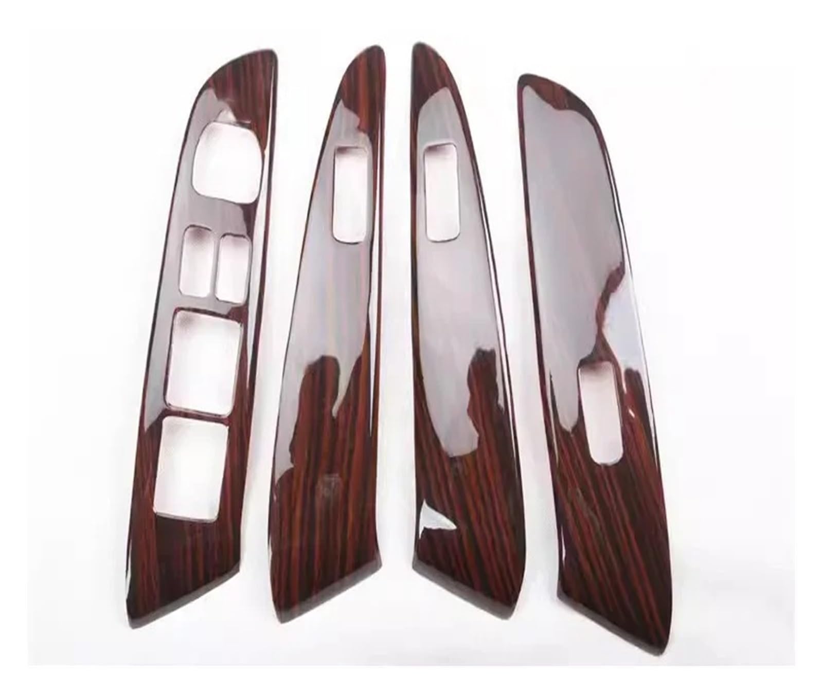 Panel Control Frame Trim Für Hyundai Für IX35 Für IX 35 2010 2011 2012 Auto Tür Armlehne Fensterheber Schalter Panel Abdeckung Trim Innen Auto Für Styling Interieur Zubehör(B Wood Grain Color) von PEPKWELYCB