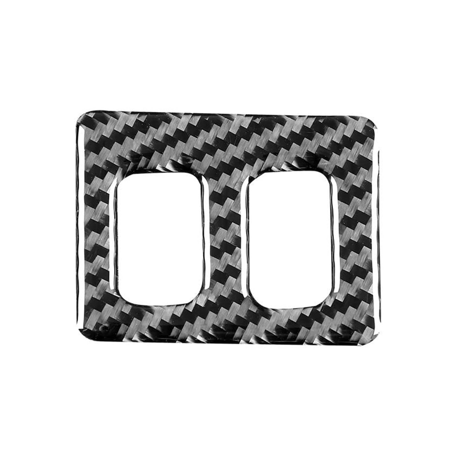 Panel Control Frame Trim Für Lexus Für GS 2013-2017 2018 2019 Auto Innen Zubehör Carbon Faser Auto Anti Slip Schalter Taste Rahmen Trim Abdeckung Dekoration Aufkleber Interieur Zubehör(Style A) von PEPKWELYCB