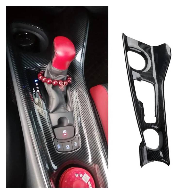 Panel Control Frame Trim Für Toyota Für C-HR Für CHR 2018 Getriebe Dekor Abdeckung Aufkleber Zubehör Auto Center Control Getriebe Shift Panel Trim Rahmen Interieur Zubehör von PEPKWELYCB