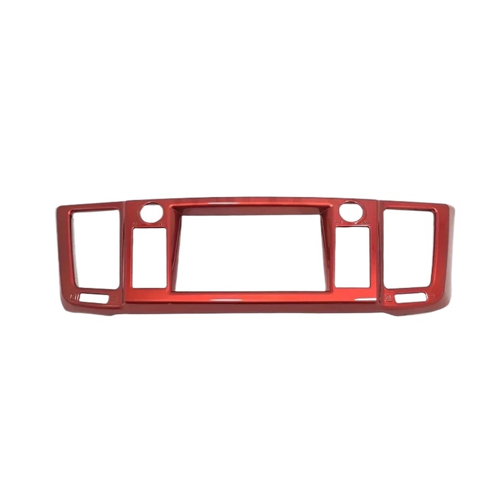 Panel Control Frame Trim Für Toyota Für RAV4 Für RAV 4 2016 2017 Zubehör ABS Matte Silber Chrom Klimaanlage Mittleren Zentralen Outlet Air Vent Moulding Trim Interieur Zubehör(Red) von PEPKWELYCB