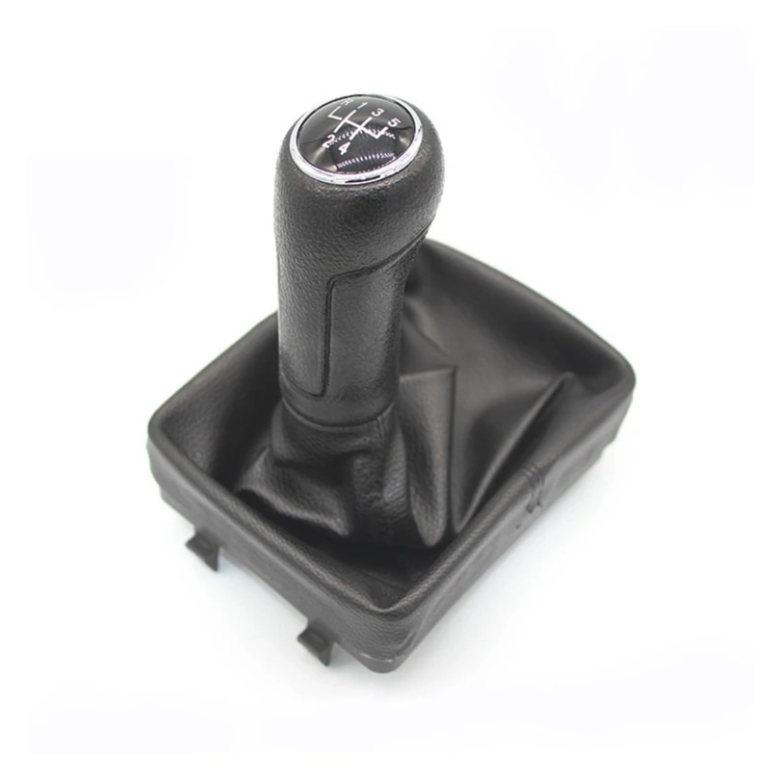 Schaltknauf Knauf Für VW Für Polo 9N Für 9N2 2002 2003 2004 2005 2006 2007 2008 2009 Schaltknauf Hebel Shifter Gamasche Boot Fall Auto Schalthebel von PEPKWELYCB