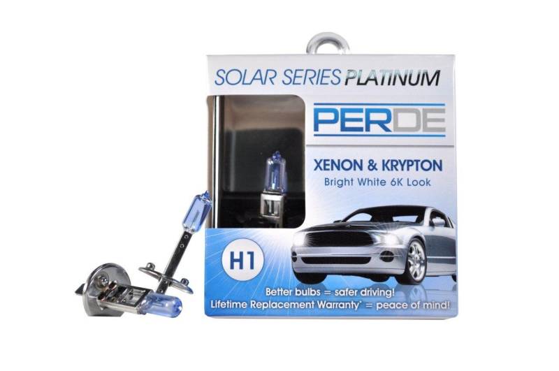 PERDE H1-55-BX2 Solar Series Platinum Halogenlampe, 2 Stück von PERDE