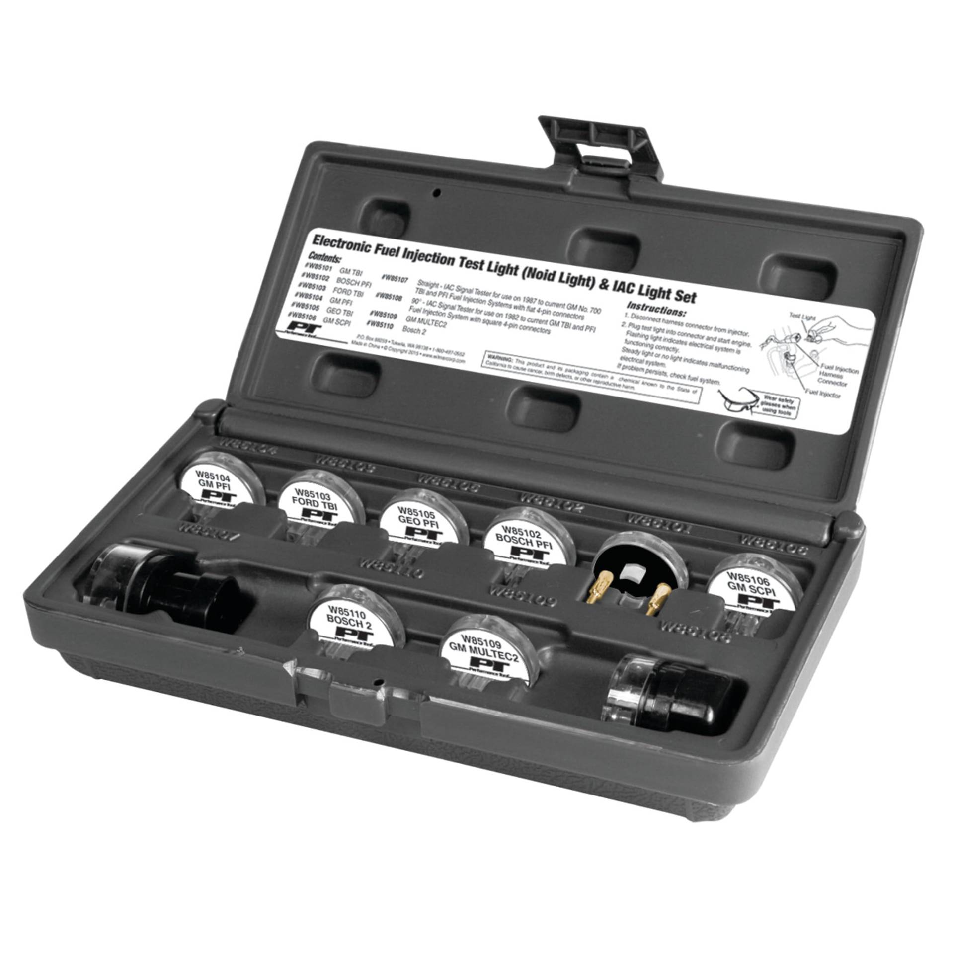 PERFORMANCE TOOL W89501 10-teiliges Noid- und IAC-Lichtset von PERFORMANCE TOOL