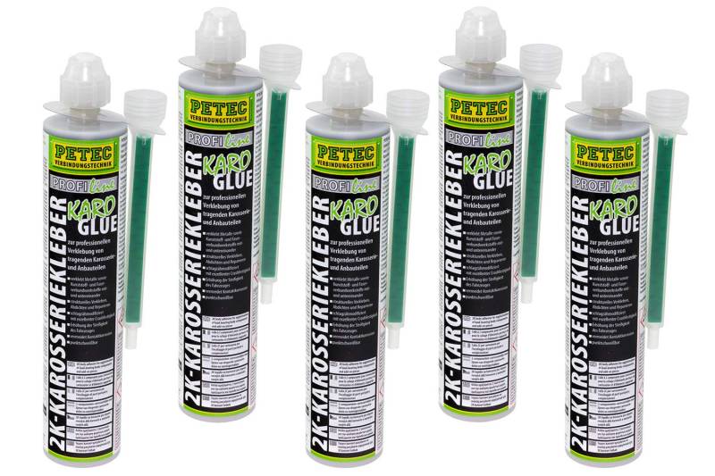 975 ml PETEC 2K-KAROSSERIEKLEBER KARO GLUE Kartusche 98195 KLEBER von PETEC